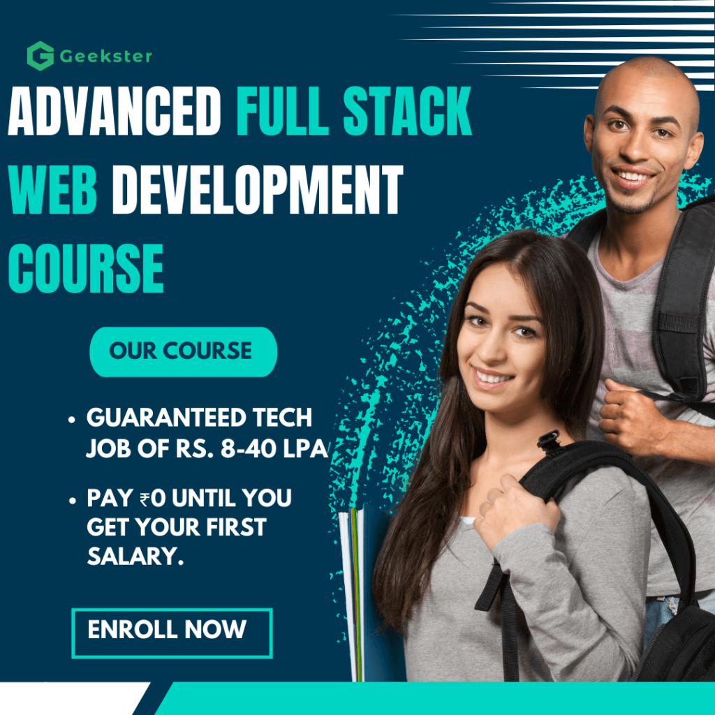 Advanced web development course