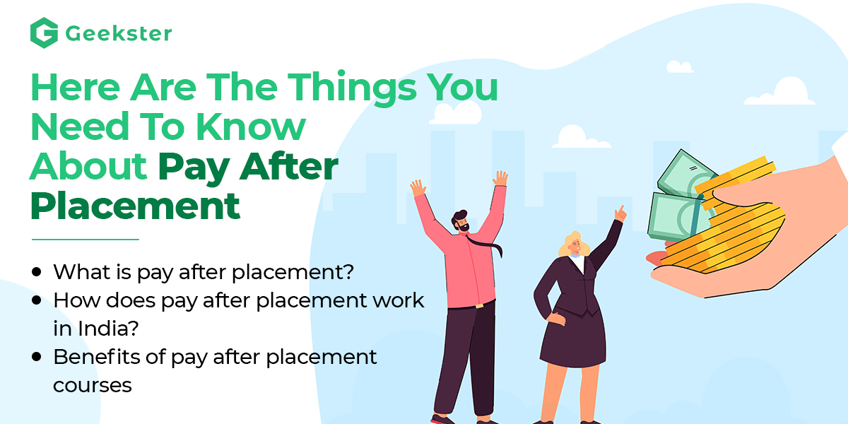 About Pay after placement