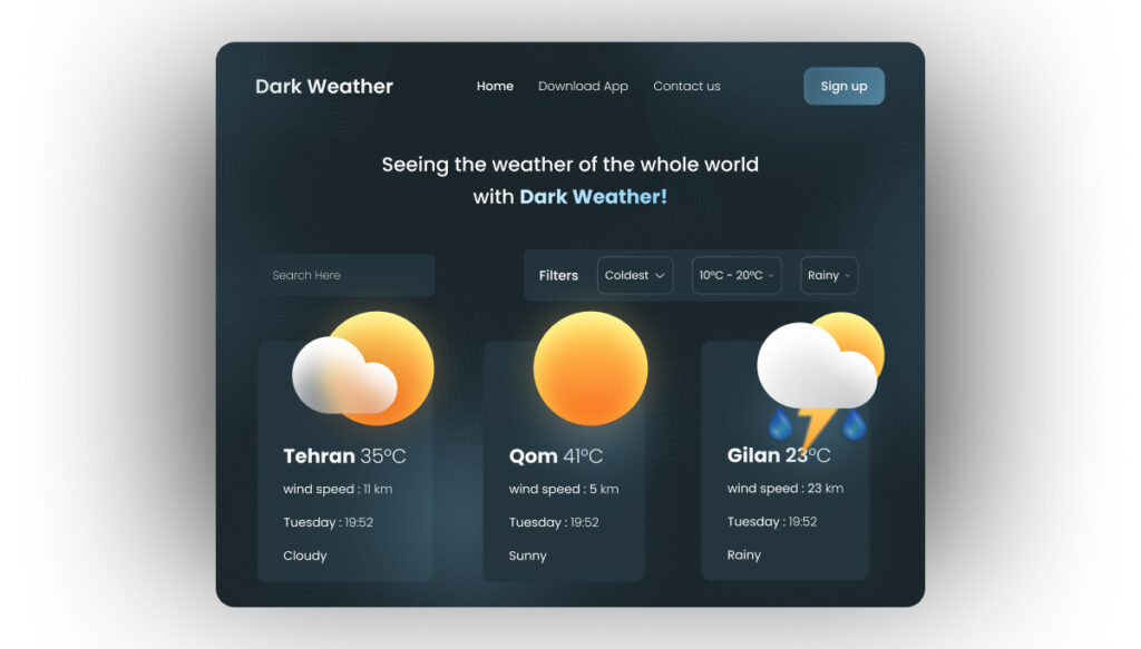 Java Weather App